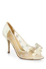 Kate Spade Calina Mixedmedia Bow Pumps