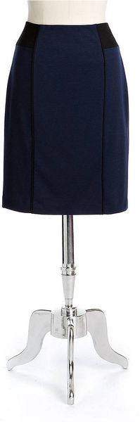 Kay Unger Ponte Pencil Skirt - Lyst