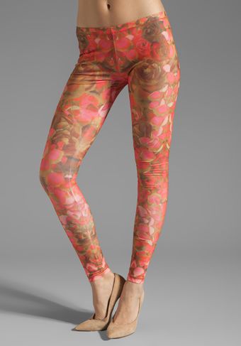McQ by Alexander McQueen Printed Legging in Hot Pink Brown - Lyst