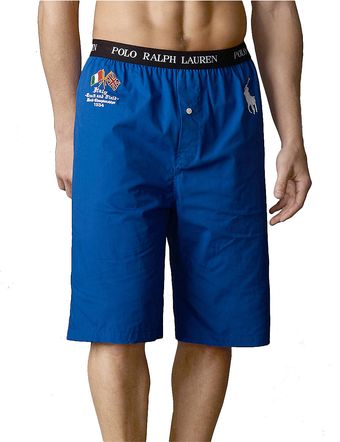 Polo Ralph Lauren Track Field Woven Pajama Shorts - Lyst