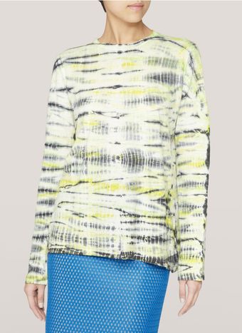 Proenza Schouler Tiedye Jersey T-shirt - Lyst