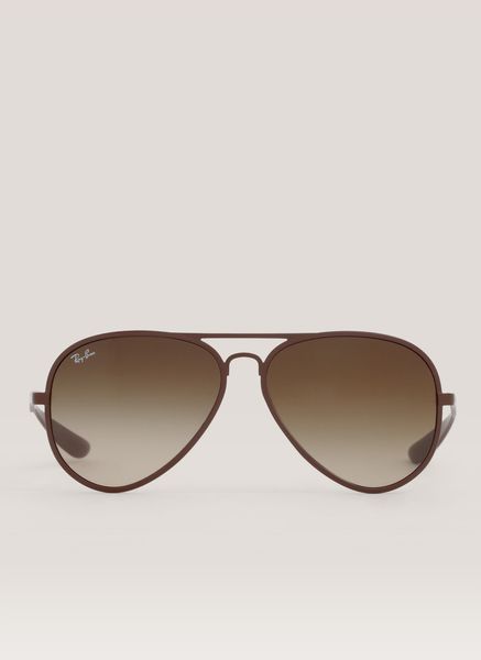 Ray Ban Liteforce Aviator Sunglasses In Red Lyst 4969