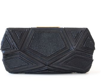 Roger Vivier Shades Of Black Pouchette - Lyst