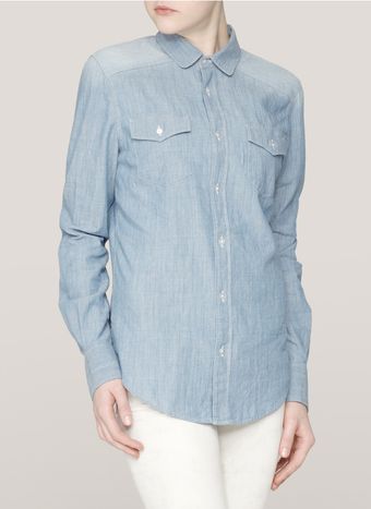 See By Chloé Chambray Shirt - Lyst