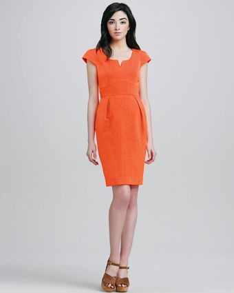 Shoshanna Evan Jacquard Dress - Lyst