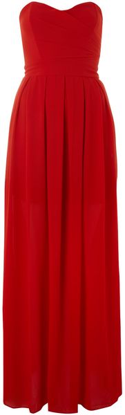 Tfnc Elida Chiffon Maxi Dress - Lyst
