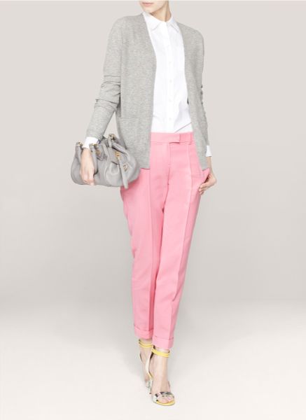 theory pink pants