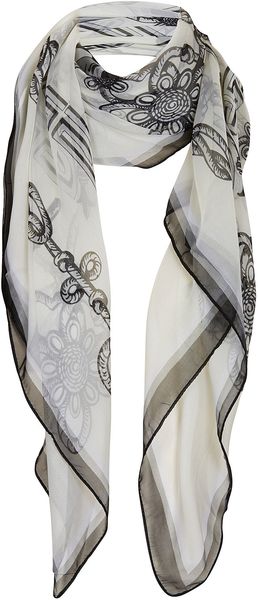 Topshop Horses Chiffon Square - Lyst