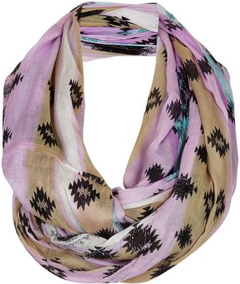 Topshop Aztec Snood - Lyst