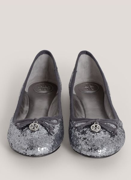 pewter dress flats