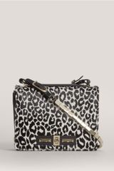 Valentino Leopardprint Ponyhair Shoulder Bag