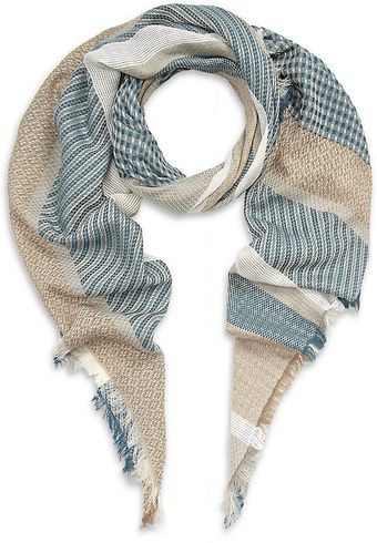 Balmain Patchwork Scarf - Lyst