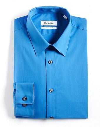 Calvin Klein Slim Fit Dress Shirt - Lyst