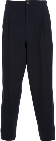 Jean Paul Gaultier Dropped Crotch Trouser - Lyst