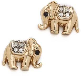 Juicy Couture Elephant Studs - Lyst