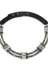 Lanvin Crystal Collar Necklace