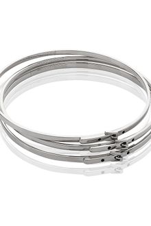 Michael Kors Buckle Bangle Set - Lyst