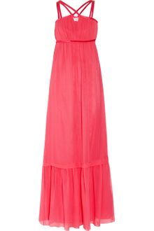 Philosophy di Alberta Ferretti Silk georgette Gown - Lyst