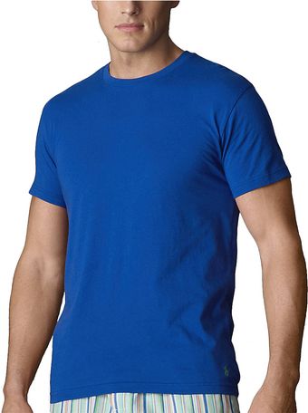 Polo Ralph Lauren Knit Crewneck T-Shirt - Lyst