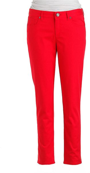 T Tahari Miranda Cropped Jeans - Lyst