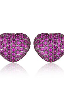 Theo Fennell Ruby Art Earrings - Lyst