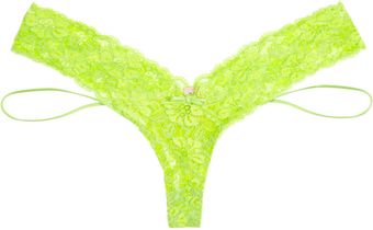 Agent Provocateur Margot Neon Stretchlace Thong - Lyst