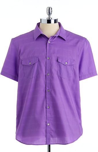Calvin Klein Cotton Checked Shirt - Lyst
