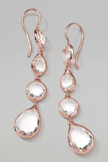 Ippolita Rose Rock Candy Multishape Drop Earrings Clear Quartz - Lyst