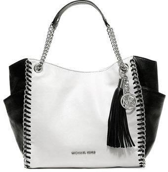Michael by Michael Kors Chelsea Shiny Leather Medium Tote Bag - Lyst