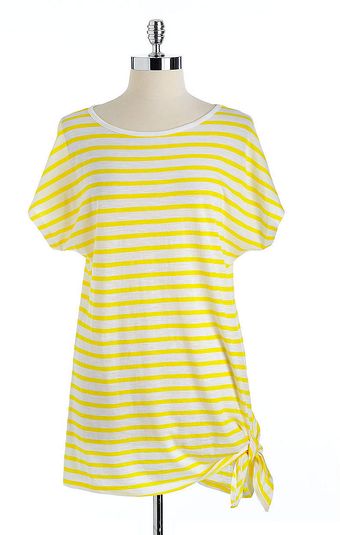 Michael by Michael Kors Sidetie Top - Lyst