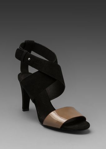 See By Chloé X Summer Strappy Heel in Black and Taupe - Lyst