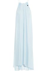 Tibi Pleated Silk Georgette Dress