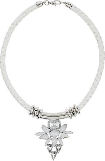 Topshop Stone Collar - Lyst