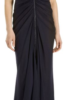 J. Mendel Jeweled Neckline Lace Top Gown - Lyst