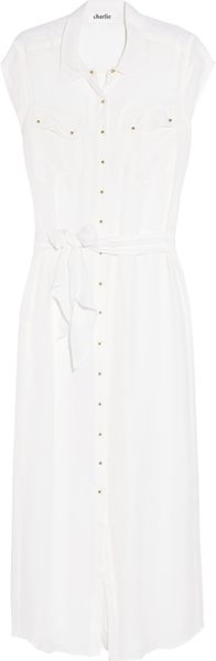 Charlie By Matthew Zink Silkgeorgette Maxi Dress - Lyst