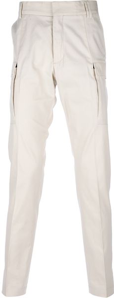 Fendi Tapered Trouser - Lyst