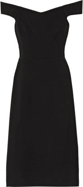 Gucci Offtheshoulder Stretchcady Sheath Dress - Lyst