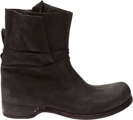 ankle boots with strings