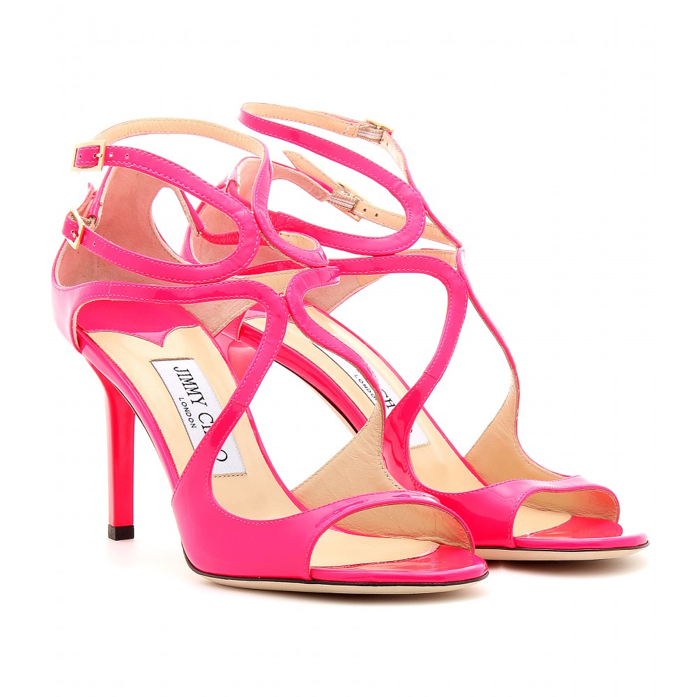 jimmy choo pink sandals