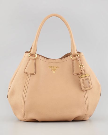 prada beige tote bag