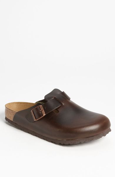 Birkenstock Boston Soft Clog Men in Brown for Men - Lyst