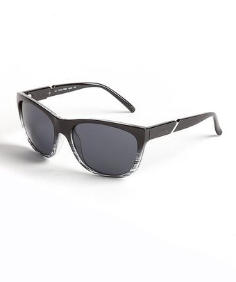 Calvin Klein Wayfarer Sunglasses - Lyst