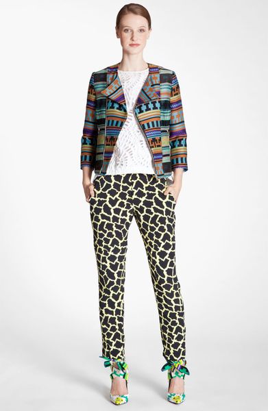 giraffe print pants