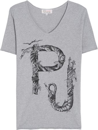 Paul & Joe Printed T-shirt - Lyst
