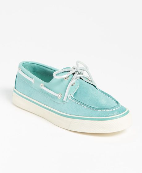 turquoise sperrys