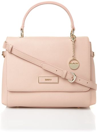DKNY Saffiano Pink Tote Bag - Lyst