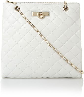DKNY Items Quilted Black Crossbody Bag - Lyst