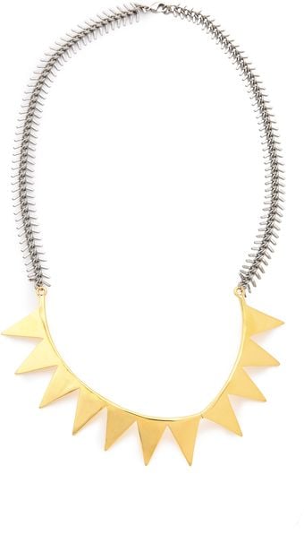 Eddie Borgo Smile Necklace - Lyst