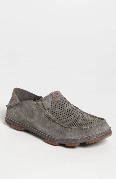 Olukai Moloa Kohana Slipon in Gray for Men (neutral grey neutral grey ...