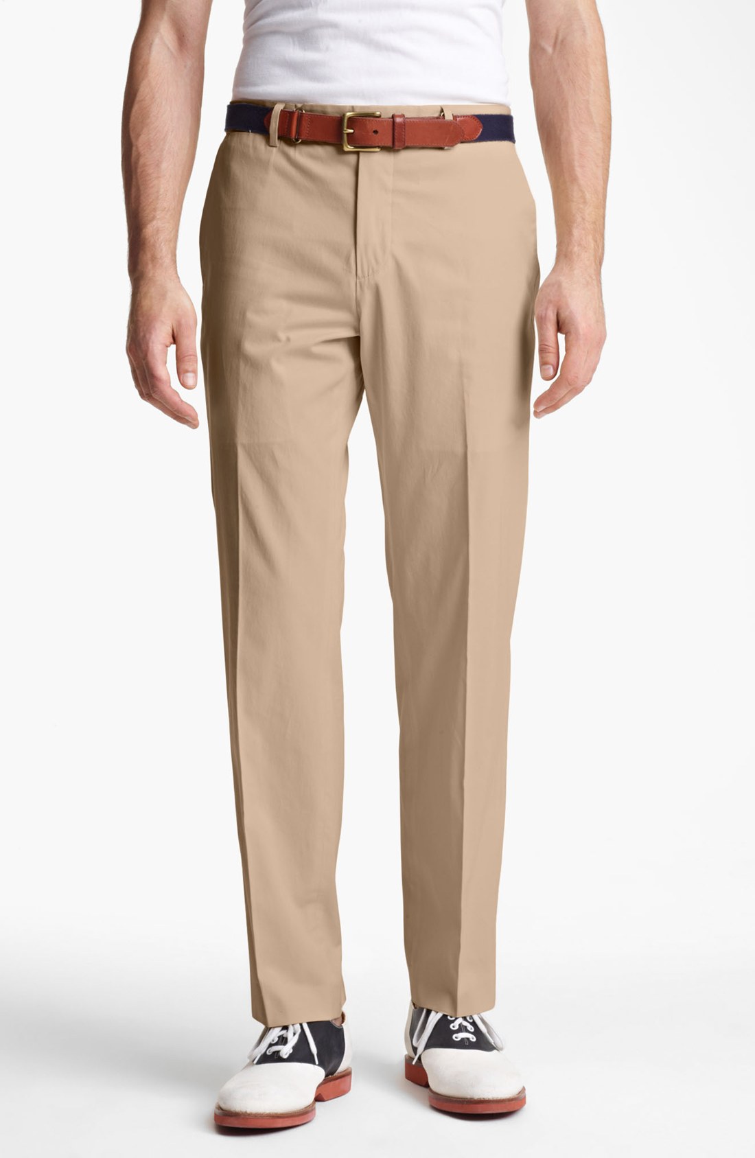 Polo Ralph Lauren Preston Silk Cotton Pants in Khaki for Men (classic